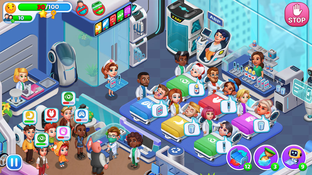 Happy Doctor: Clinic Game - عکس بازی موبایلی اندروید