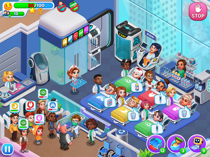 Happy Doctor: Clinic Game - Gameplay image of android game