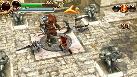 قهرمان اسپارتا - Gameplay image of android game