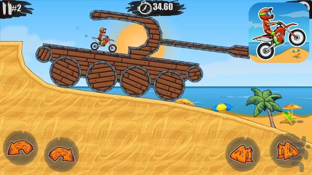 Moto X3M Collection - Gameplay image of android game