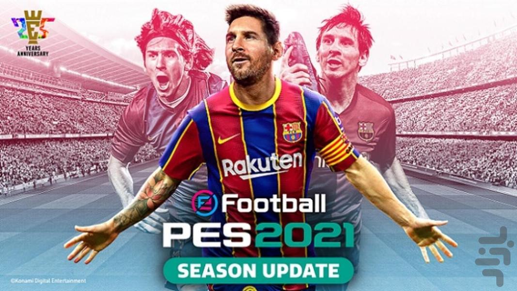 فوتبال PES 2021 - عکس بازی موبایلی اندروید