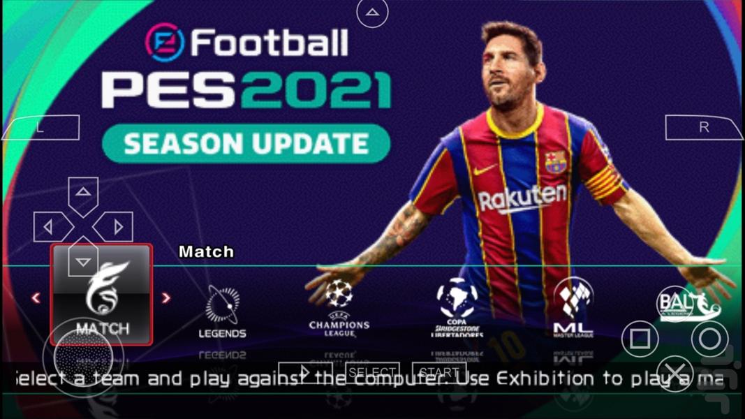 فوتبال PES ۲۰۲۱ - عکس بازی موبایلی اندروید
