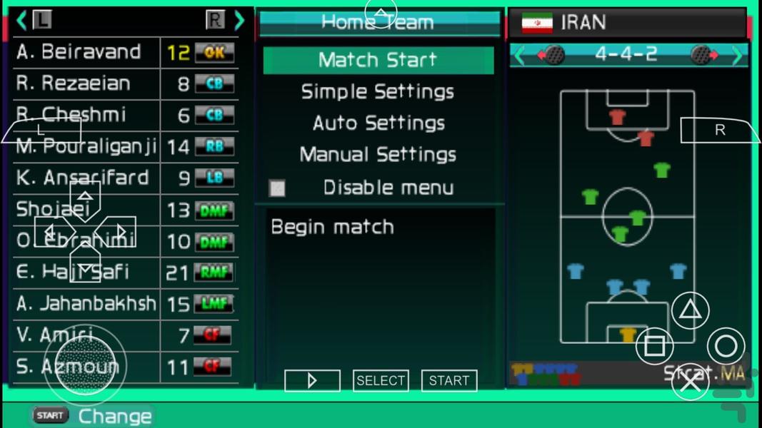 فوتبال PES 2021 - Gameplay image of android game