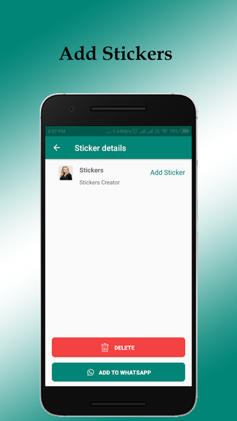 Sticker creator - Stickers mak - Image screenshot of android app