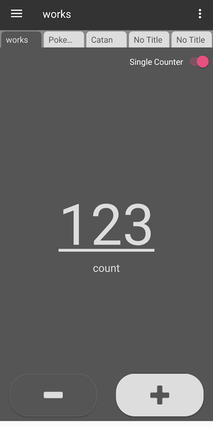 Counter - عکس برنامه موبایلی اندروید