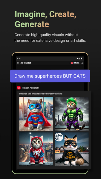 Ai Chat — HotBot - عکس برنامه موبایلی اندروید