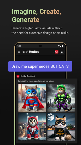 Ai Chat — HotBot - عکس برنامه موبایلی اندروید