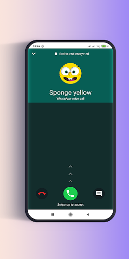 Video Call from bob simulator - Image screenshot of android app