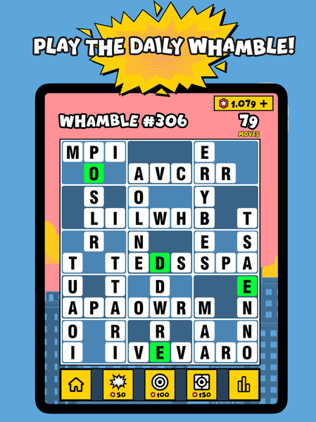 Whamble! Sudoku Crossword Game - Gameplay image of android game