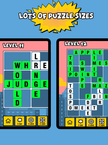 Whamble! Sudoku Crossword Game - Gameplay image of android game