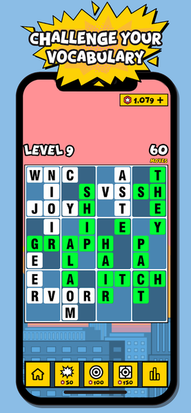 Whamble! Sudoku Crossword Game - Gameplay image of android game