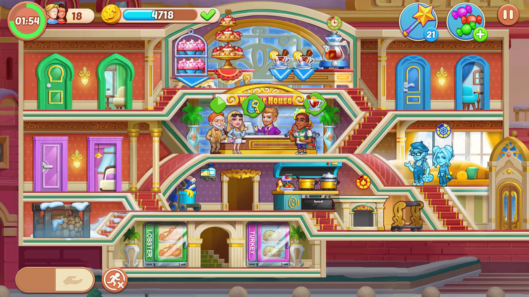 Hotel Fever Tycoon - عکس بازی موبایلی اندروید