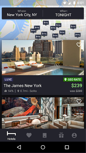 HotelTonight: Hotel Deals - Image screenshot of android app