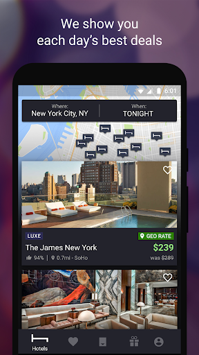 HotelTonight: Hotel Deals - Image screenshot of android app