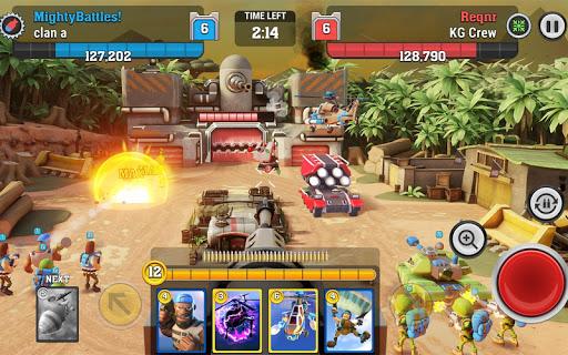 Mighty Battles - Gameplay image of android game