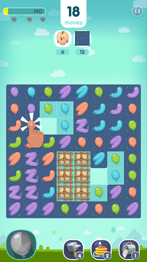 Balloon Blast : Match 3 Game - Gameplay image of android game