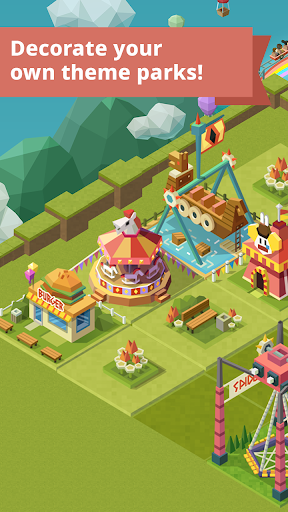 Merge Tycoon: 2048 Theme Park - عکس بازی موبایلی اندروید