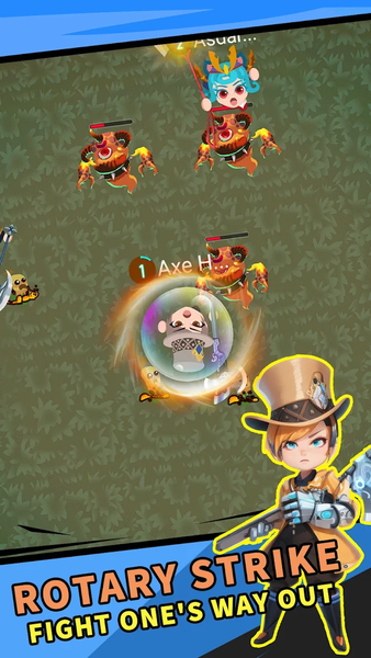Survivor Axe Battle - Gameplay image of android game