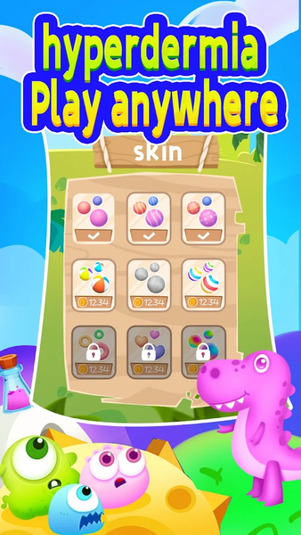 Dinosaurs Eating Balls - عکس بازی موبایلی اندروید