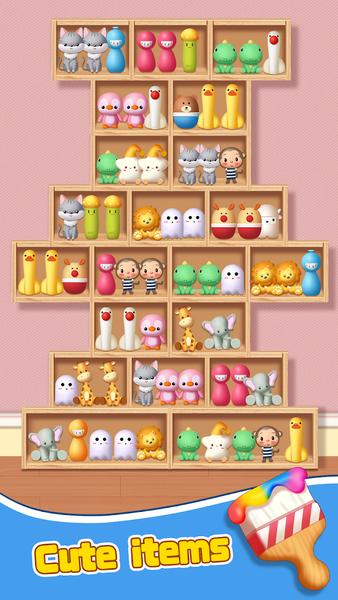 Super Market Sorting Puzzle - Gameplay image of android game