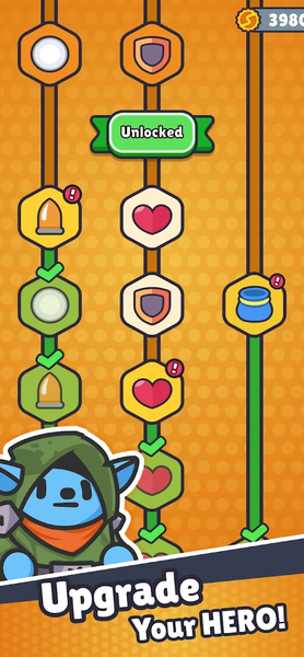 Pegher.io: Zombie Survivor - Gameplay image of android game