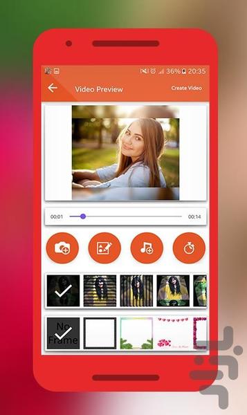 ‎Video Maker Music Video Editor - Image screenshot of android app