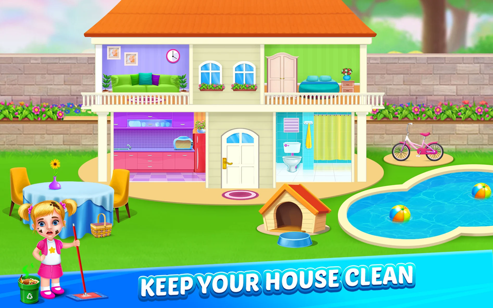 Home Cleaning: House Cleanup - Gameplay image of android game