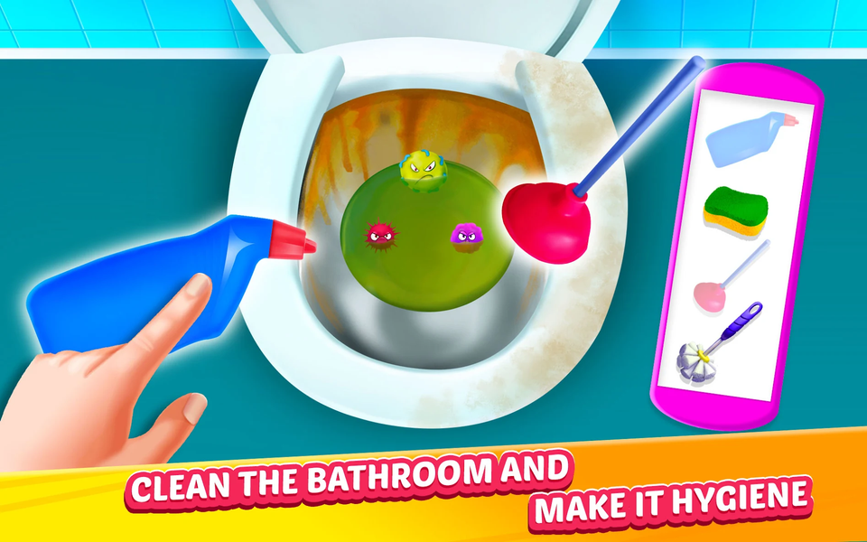 Home Cleaning: House Cleanup - عکس بازی موبایلی اندروید