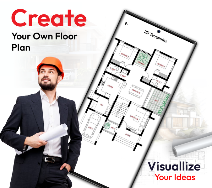 House Design 3D - Home Planner - عکس برنامه موبایلی اندروید