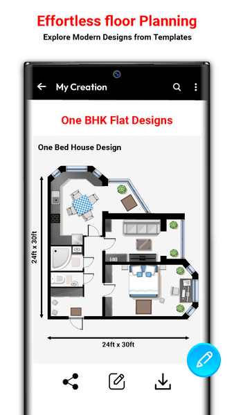 House Design ۳D - Home Planner - عکس برنامه موبایلی اندروید
