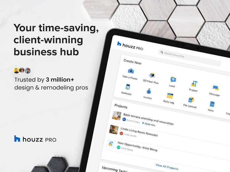 Houzz Pro - عکس برنامه موبایلی اندروید