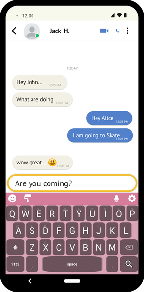 Voice Keyboard - عکس برنامه موبایلی اندروید