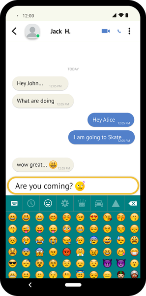 Voice Keyboard - عکس برنامه موبایلی اندروید