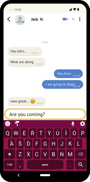 Voice Keyboard - عکس برنامه موبایلی اندروید