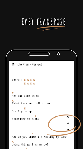 Guitar Master - Lyrics Chords - Image screenshot of android app