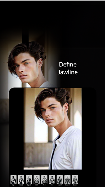 GigaBody: AI Muscle filter - عکس برنامه موبایلی اندروید