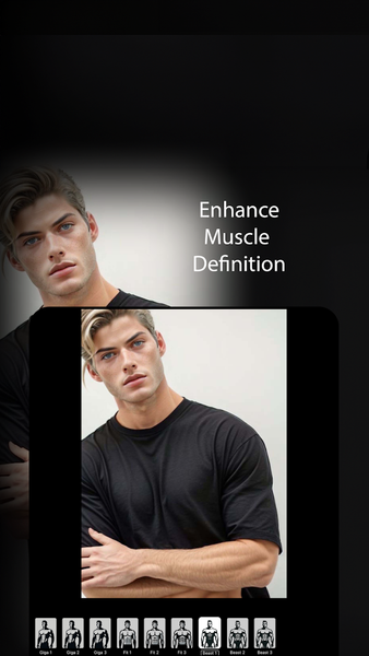 GigaBody: AI Muscle filter - عکس برنامه موبایلی اندروید