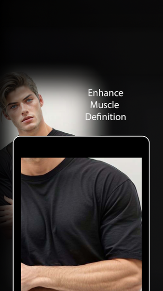 GigaBody: AI Muscle filter - عکس برنامه موبایلی اندروید