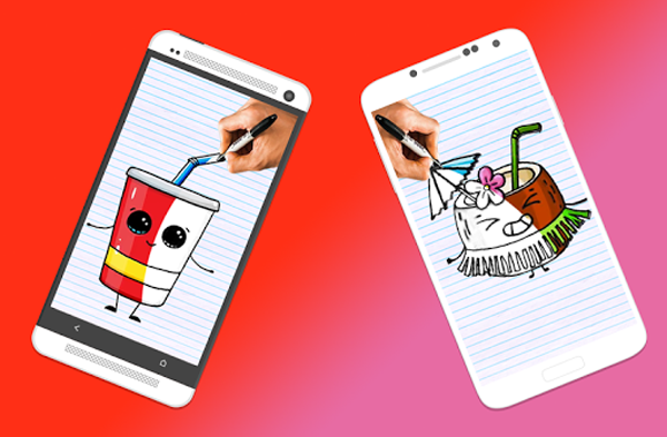 How to Draw Drinks - Gameplay image of android game