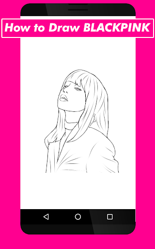How to Draw BLACKPINK - Image screenshot of android app