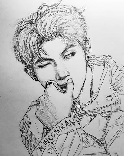 How to Draw BTS - عکس برنامه موبایلی اندروید