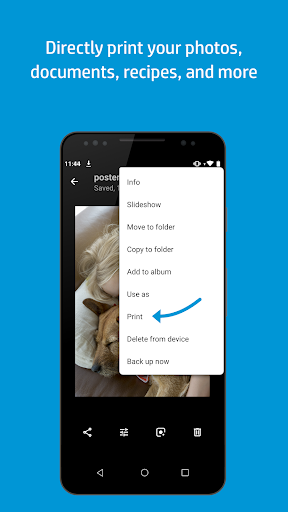 HP Print Service Plugin - Image screenshot of android app