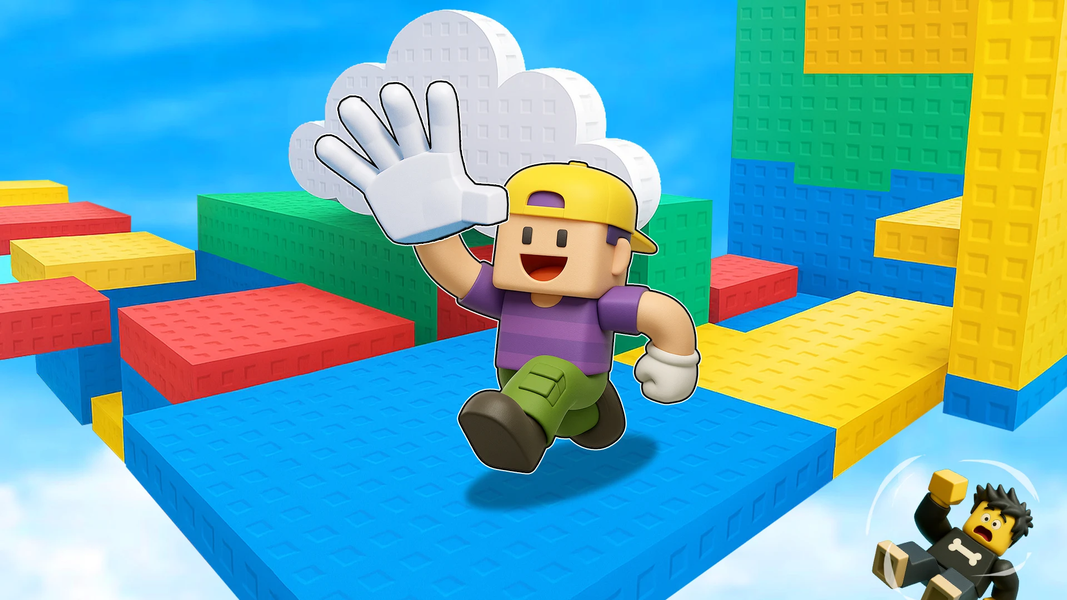 Blox Slap: Tower Obby Parkour - Gameplay image of android game