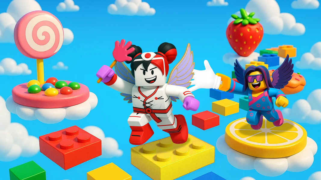 Blox Slap: Tower Obby Parkour - Gameplay image of android game