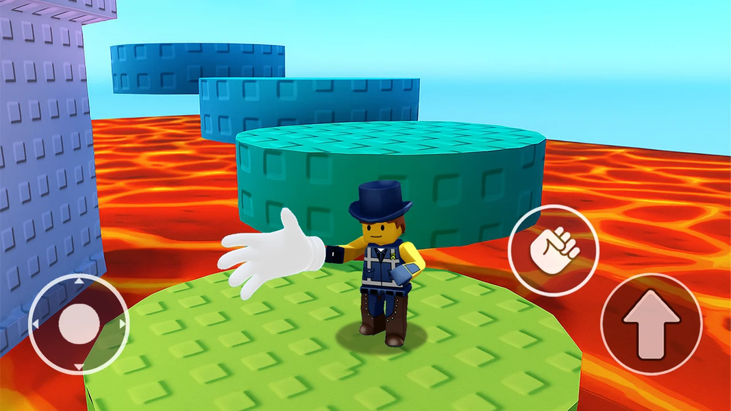 Blox Slap: Tower Obby Parkour - Gameplay image of android game