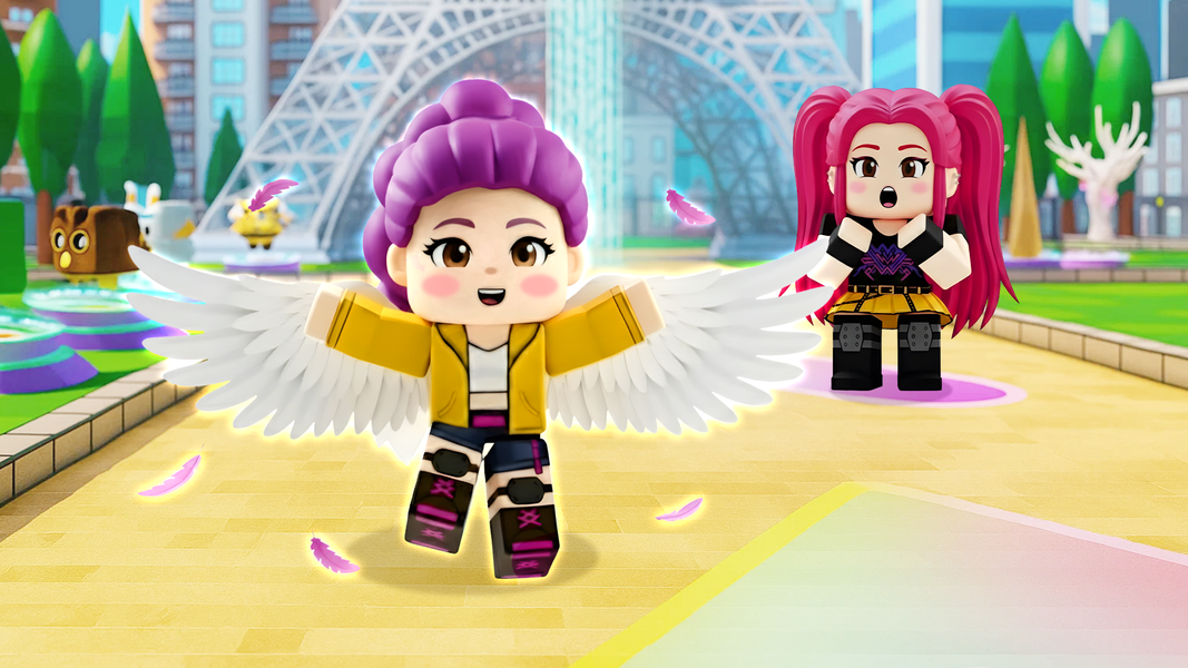 Obby 3D Tower: Climb & Jump - Gameplay image of android game