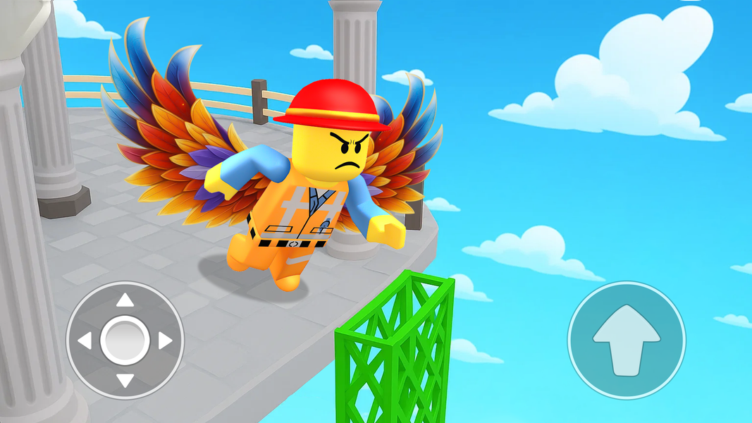 Obby 3D Tower: Climb & Jump - Gameplay image of android game
