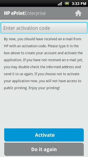 HP ePrint Enterprise for Good - عکس برنامه موبایلی اندروید