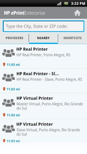 HP ePrint Enterprise for Good - عکس برنامه موبایلی اندروید