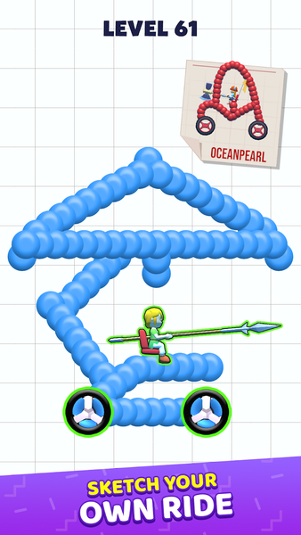 Draw Master: ۳D Tap Battle - عکس بازی موبایلی اندروید